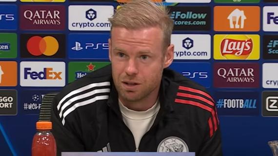 Klaassen difende Heitinga e l'Ajax: "Non siamo inquieti, ma c'è molto clamore e non aiuta. Noi andiamo avanti"