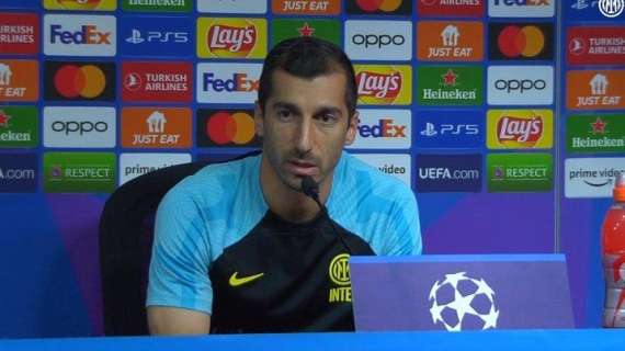 Mkhitaryan: "Non è ancora l'Inter che vogliamo. Domani la partita più importante del girone"