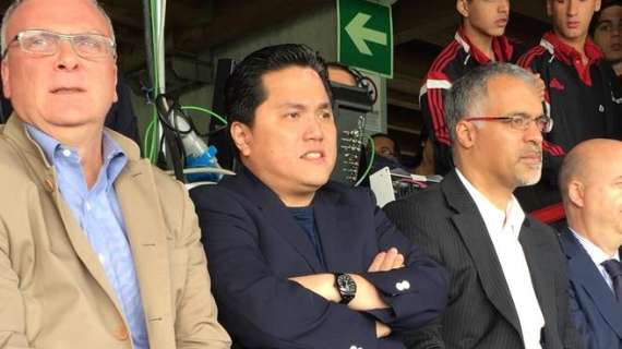 CdS - Thohir, niente EL. Su Ferrero e Christillin...