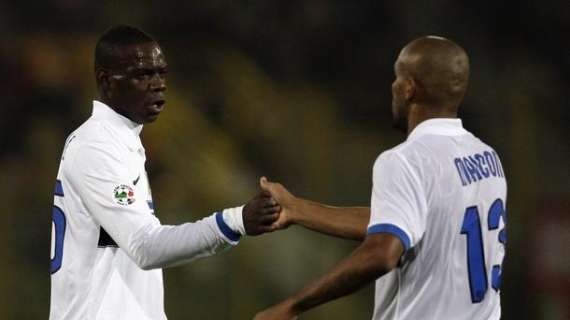 Balotelli e Maicon, i due obiettivi del Manchester City