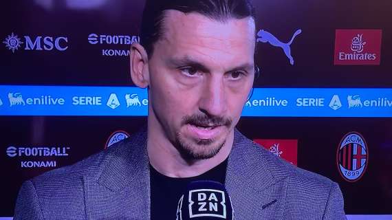 Ibrahimovic a DAZN: "Scelte di mercato drastiche? Al Milan devi fare risultato. Gimenez forte come Vieri? No, come Ibra"