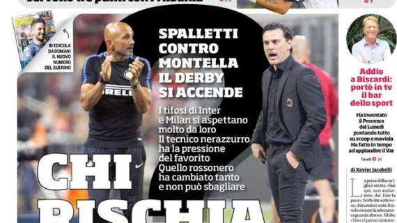 Prima CdS - Spalletti vs Montella, il derby si accende