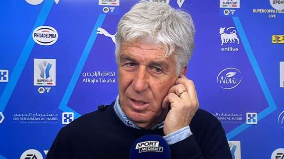 Atalanta, Gasperini a SM: "Le scelte? Non ho provato a sorprendere l'Inter. Il primo gol di Dumfries non esiste"