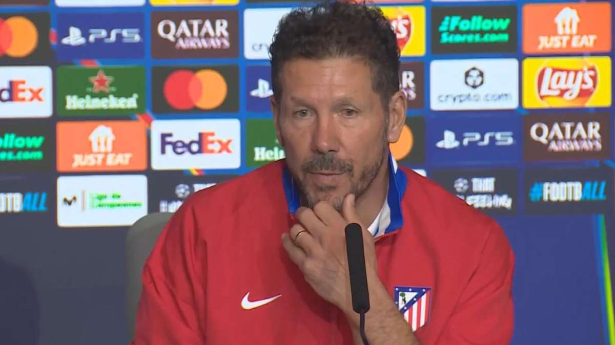 Atletico, Simeone: "L'Union SG può fare male, con l'Inter ha giocato molto bene"