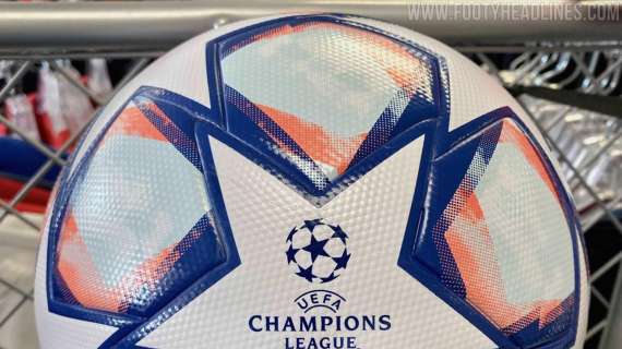 Champions League, c'è la prima immagine del pallone della nuova edizione