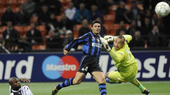 Zanetti d&agrave; il via alla vittoria nerazzurra sul Tottenham