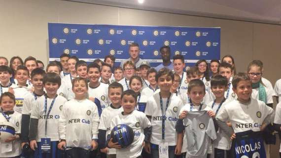 Inter Club Bergamo, Skriniar e Karamoh hanno incontrato i soci junior
