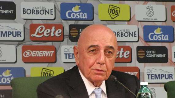 Galliani: "Milan, ora l'obiettivo è vincere la seconda stella prima dell'Inter"