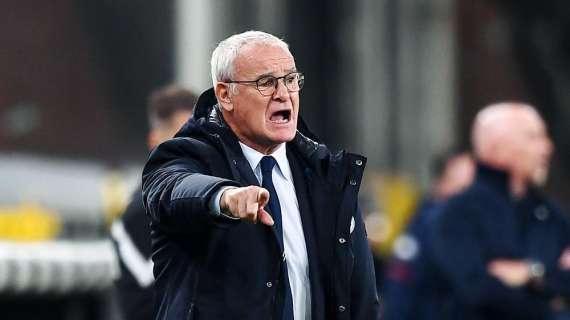 Ranieri: "Niente è facile, noi stiamo bene e affronteremo l'Inter cercando di fare punti"