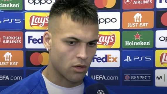 Lautaro: "L'1-0 è importante, ma non è fatta. Ora testa al campionato, poi penseremo al ritorno"