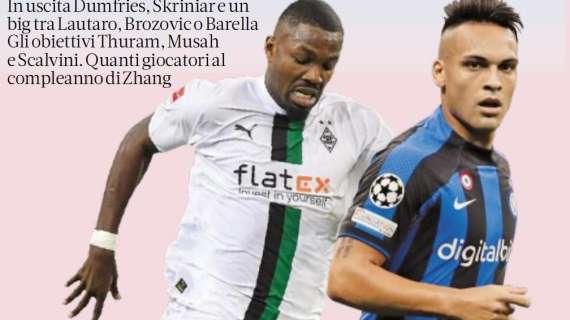 GdS - Rivoluzione Inter: tanti big possono lasciare. Spazio a Thuram, Musah e Scalvini