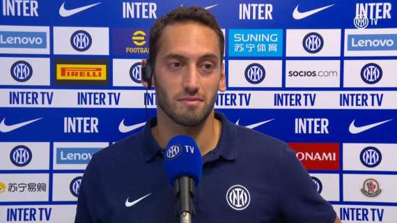 Calhanoglu a ITV: "Non era facile contro una Cremonese molto fisica, carichi per il derby"