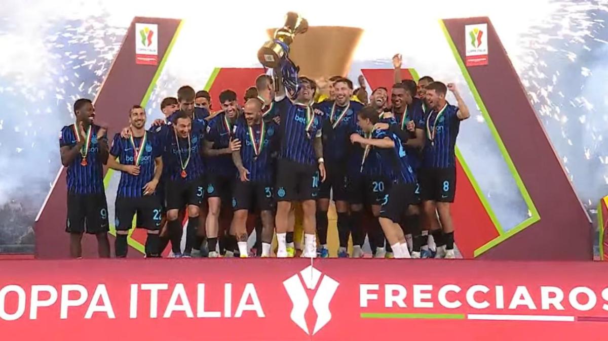 Doblete sia! È dell'Inter la Coppa Italia 2025-2026, Lautaro alza il trofeo al cielo di Roma