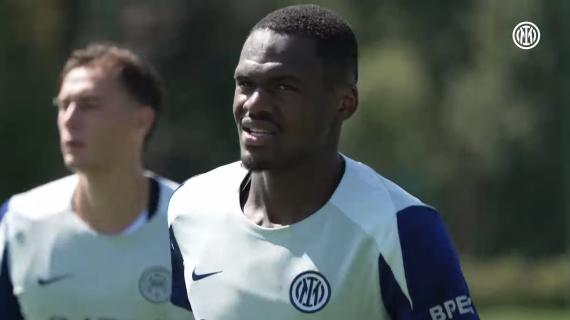 Appiano Gentile, stamattina Ange-Yoan Bonny unico assente nel corso dell'allenamento: il motivo
