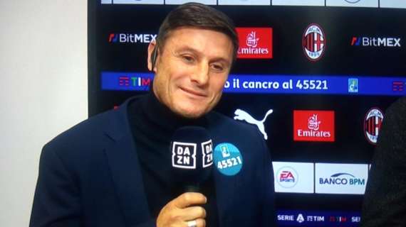 Zanetti a DAZN: "Il derby si prepara da solo, impossibile non essere tesi"