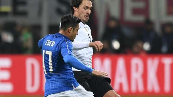 Pagelle Eder - Si va dal 5 di Gazzetta al 6 di Tuttosport