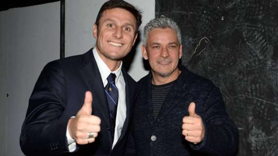 Zanetti: "Baggio, grande amico. Che Inter con lui, Recoba, Ronaldo e Vieri"