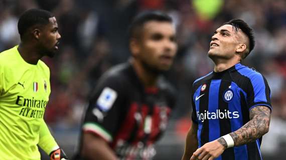 L'Inter sta a guardare 40 minuti, il Milan la schianta con Leao e Giroud: derby rossonero (3-2), reazione inutile