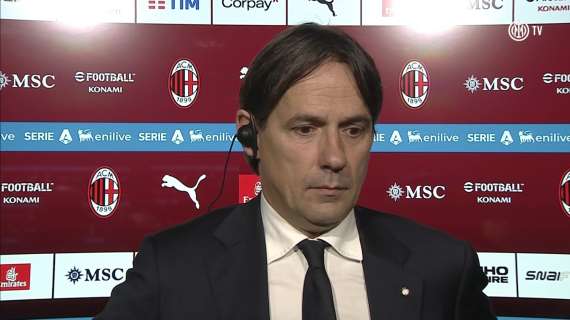 Inzaghi a ITV: "Nel primo tempo ci è mancato l'attacco alla profondità. Zalewski? Giocatore sveglio e di qualità"