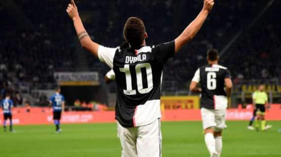 Juve, Dybala: "Felice per quanto dimostrato contro l'Inter, gara interpretata con tranquillità"