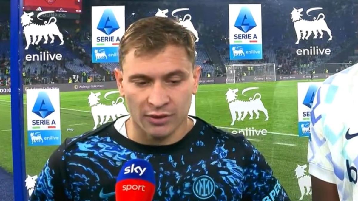 Barella al 90esimo: "Siamo sempre stati forti, avevamo bisogno di ritrovarci. Nessuno meglio di Chivu per la rinascita"
