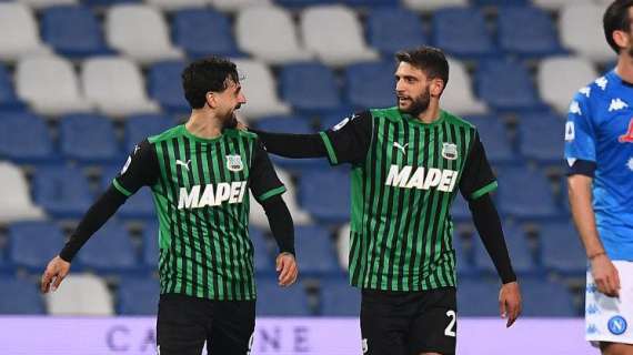 Sassuolo, Caputo e Berardi ai box: entrambi in dubbio per l'Inter. E si ferma anche Defrel