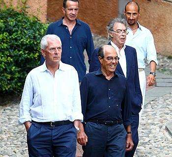 FOTO - Moratti con il fratello e Tronchetti a Portofino