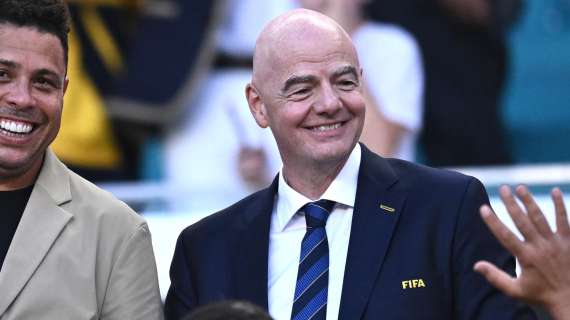 Infantino: "Il nostro motto per il Mondiale per Club è 'Uniti per la Pace', questo è ciò che fa il calcio"