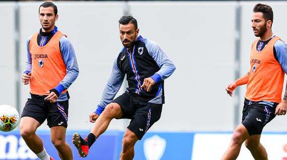 Qui Samp - Partitella a tutto campo in vista dell'Inter. Ancora a parte Ferrari