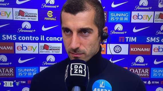 Mkhitaryan a DAZN: "Con la Juve gara importante. Il loro punto di forza? Pensiamo a noi"