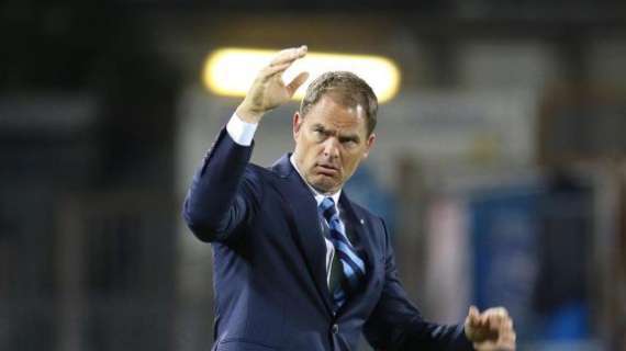 Idee e uomini: De Boer non vuol fare passi indietro