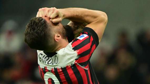 Milan, Giroud: "Pari frustrante col Bologna, ma oggi mi sento ancora più determinato"