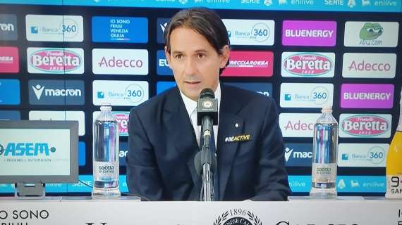 Inzaghi in conferenza: "Peccato per il finale e i gol presi, ma prestazione ottima. Da Correa grande segnale"