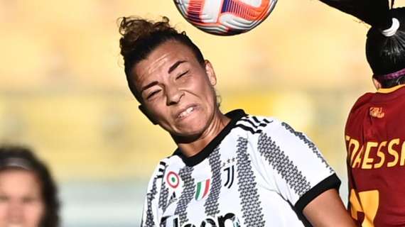 Juve Women, Caruso: "Sempre grata a Guarino. Ma con l'Inter pensiamo solo a vincere"