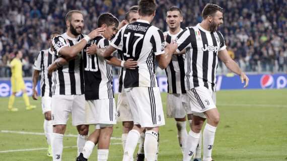 Champions League: la Juve passa 2-0 sull'Olympiacos, netto 3-0 del PSG sul Bayern Monaco