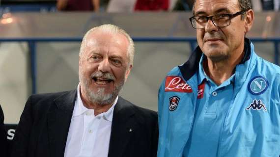 De Laurentiis: "Scudetto, Inter favorita. Mancini fa..."