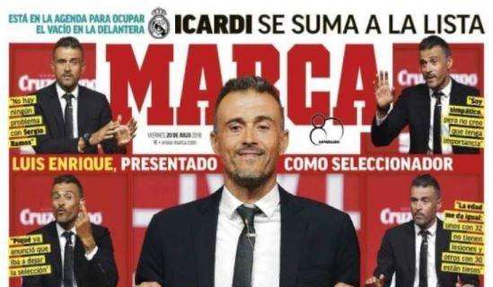 Marca - Icardi sul taccuino del Real: Perez potrebbe affondare il colpo