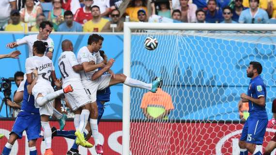 Tonfo Italia: azzurri out dal Mondiale. Avanti l'Uruguay