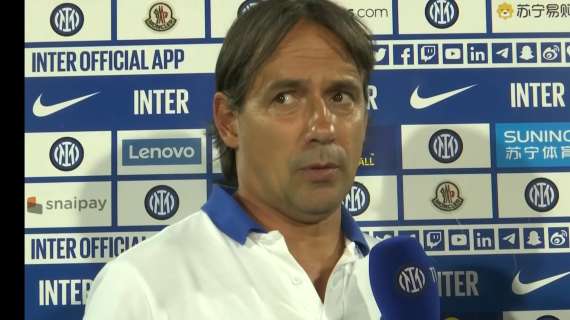 Inzaghi a ITV: "Viktoria? Guardo la mia squadra. Lautaro e Barella grandi giocatori, ma tutta l'Inter è cresciuta"