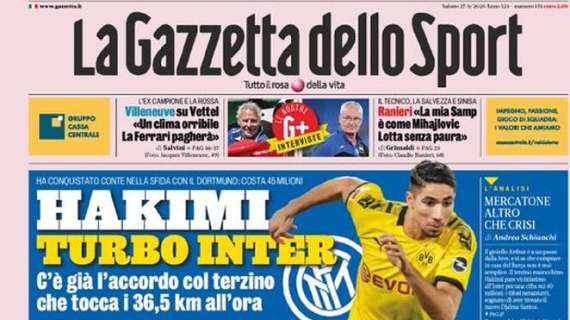 Prima GdS - Hakimi, turbo Inter. C'è già l'accordo 