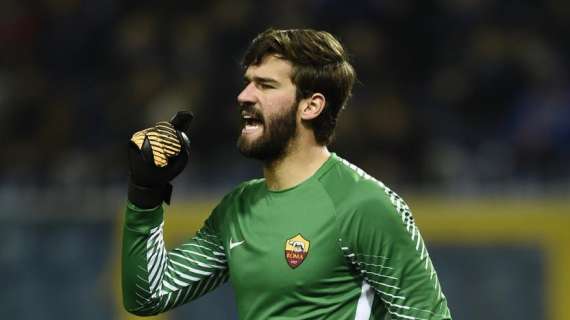 Roma, Alisson: "Corsa Champions, l'Inter la più in difficoltà. Ma sulla carta ha una grandissima squadra"