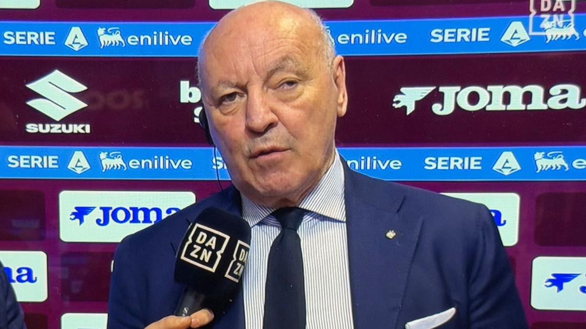 Marotta a DAZN: "Siamo meravigliati, l'Inter non ha una lista di arbitri graditi. Forti della nostra correttezza"