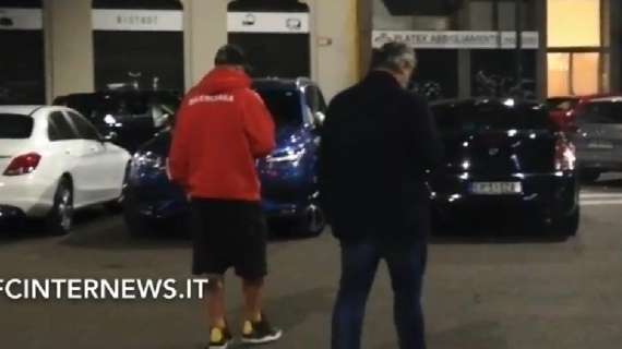 VIDEO - Nainggolan a cena in compagnia dell'agente Alessandro Beltrami