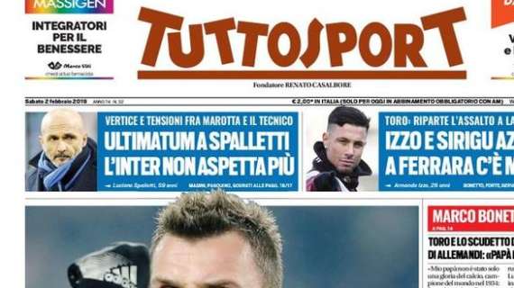 Prima TS - Ultimatum a Spalletti: l'Inter non aspetta più