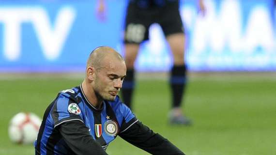 Sneijder fiume di lacrime, stavolta non di gioia...