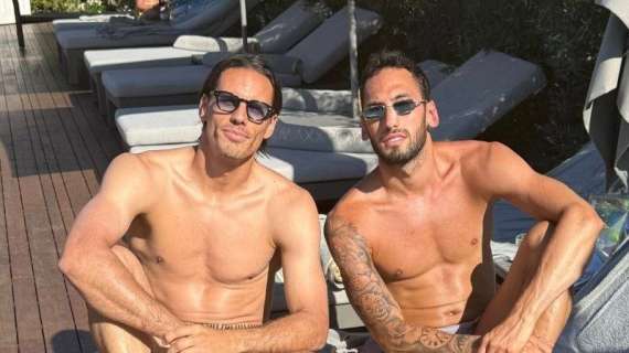 Calhanoglu-Sommer, momenti di relax insieme aspettando il futuro. E le mosse del Galatasaray