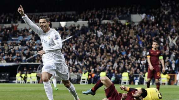 Champions, Roma fuori: 2-0 Real Madrid al Bernabeu