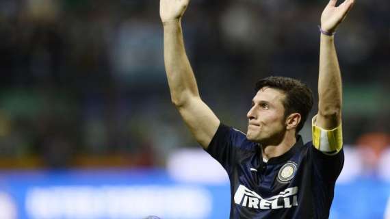 Inter Forever in campo a Fiume, presente Zanetti