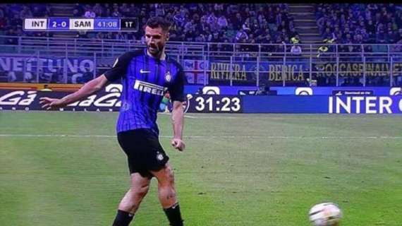 No look Candreva, Perisic scherza: "Ronaldinho"