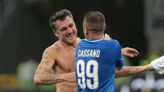 Napoli-Inter, Cassano contro Vieri: "Nerazzurri sconfitti". "No, finisce 1-2"